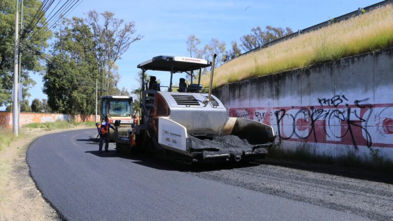 Avanza la reconstrucción de vialidades en Puebla y zona metropolitana