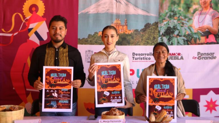 Nealtican celebra “Vive el Mictlán, la fiesta más viva de todas”