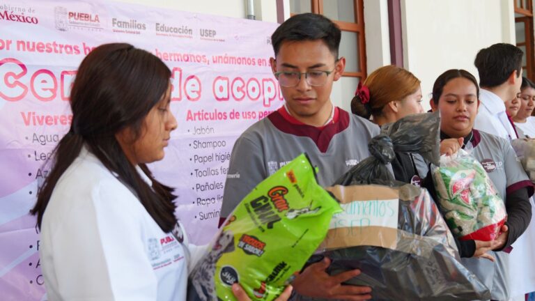 USEP suma esfuerzos para apoyar a familias de la Sierra Norte