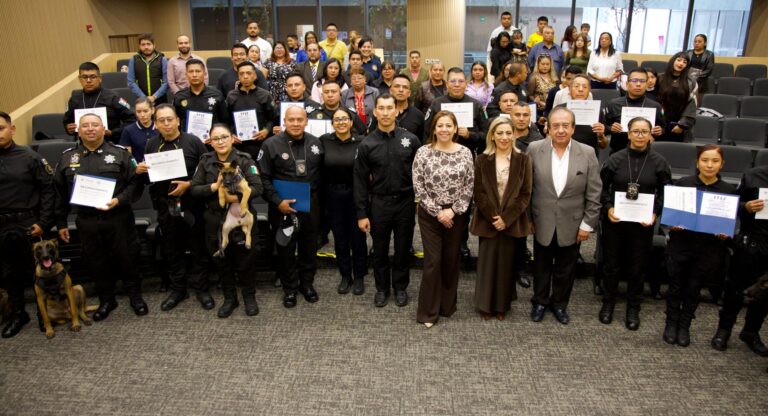 Destaca Laura Artemisa sensibilidad y compromiso de la Unidad Canina de la SSP 