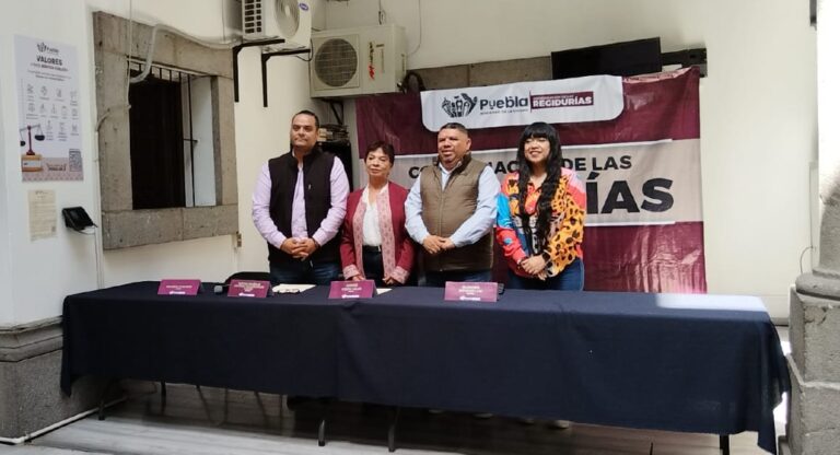 Regidores de Puebla, habilitan centro de acopio para apoyar a los damnificados de la Sierra Norte