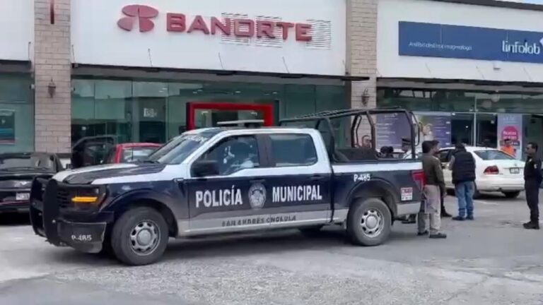 Violento asalto en San Andrés Cholula, despojan a cuentahabiente de 2 mdp