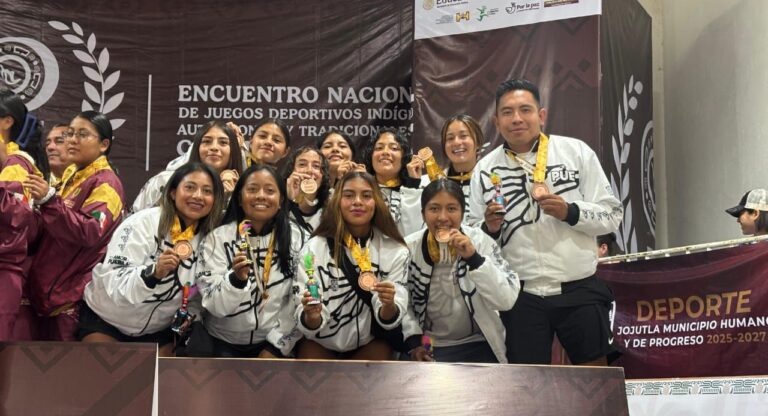 Dos medallas para Puebla en el Encuentro Deportivo Nacional Indígena 2025
