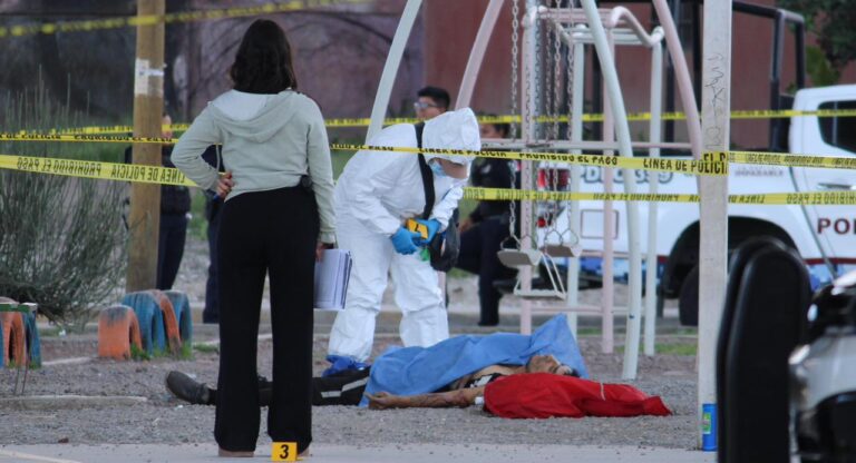 Ejecutan a un sujeto con 10 disparos, tenía antecedentes penales
