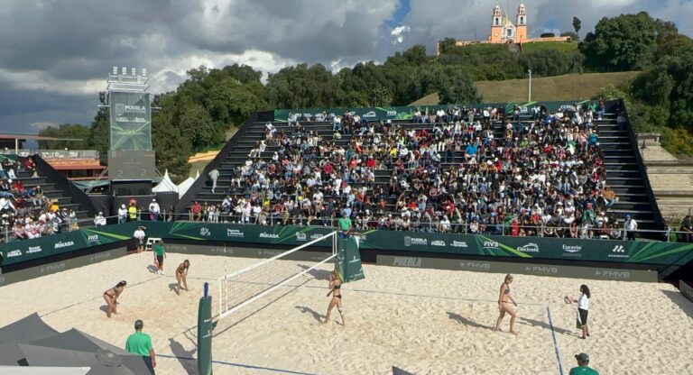 Arranca el campeonato de Voleibol de Playa en San Pedro Cholula