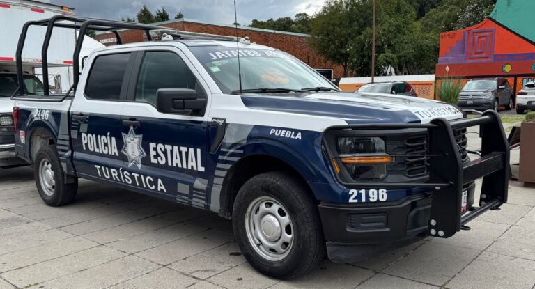 Atiende SSPPC llamado de auxilio por robo a cuentahabiente en San Andrés Cholula