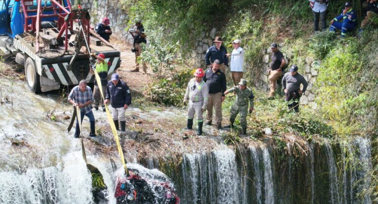 Sin vida se encuentra a un masculino más en la Sierra Norte