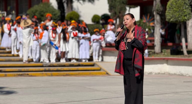 La Secretaría de Bienestar fortalece valores y tradiciones en la comunidad escolar