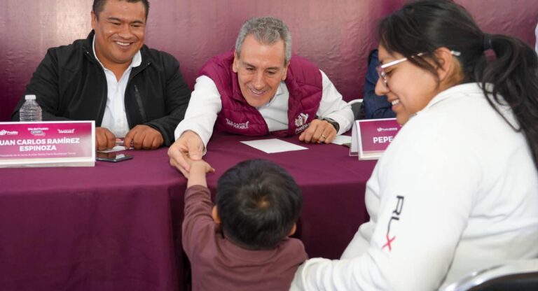 Encabeza Pepe Chedraui “El Día del Pueblo, La Capital te Escucha” en Santa María Guadalupe Tecola