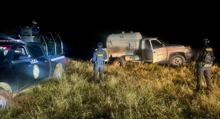 Asegura SSP dos vehículos relacionados con el robo de hidrocarburo