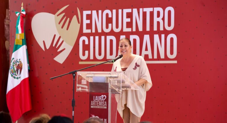 Trabajar de la mano con la gente, un compromiso permanente: Laura Artemisa