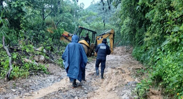 Gobierno de Puebla atiende afectaciones por temporal de lluvias