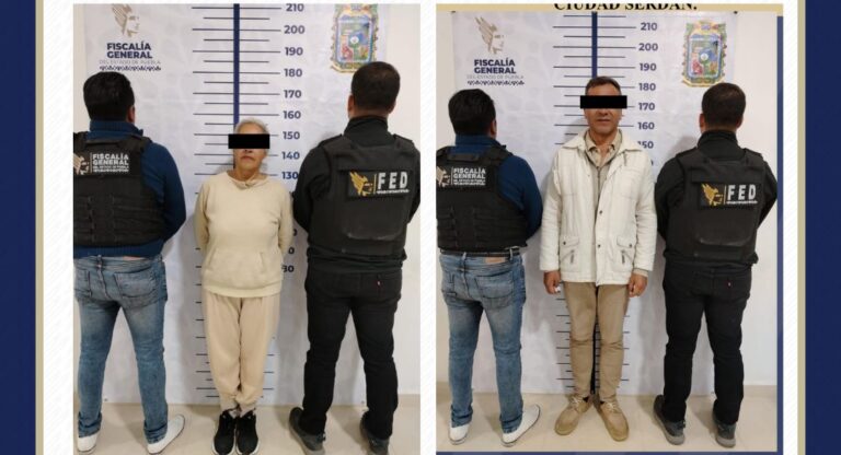 Detiene FGE a dos abuelos por desaparición cometida por particulares