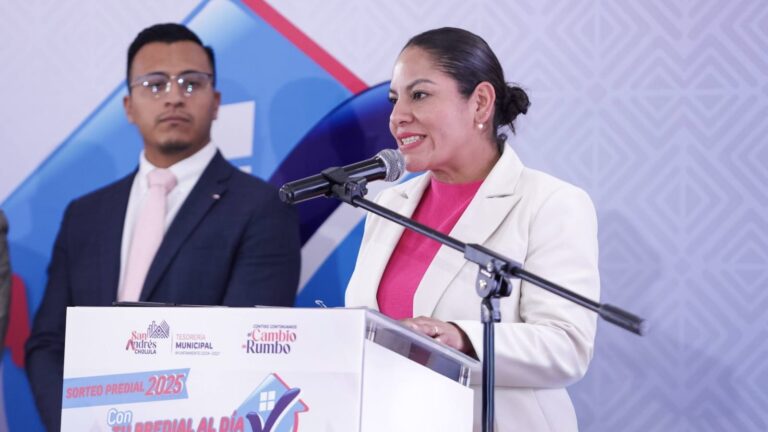 Reconoce Lupita Cuautle el compromiso ciudadano durante el Sorteo Predial 2025