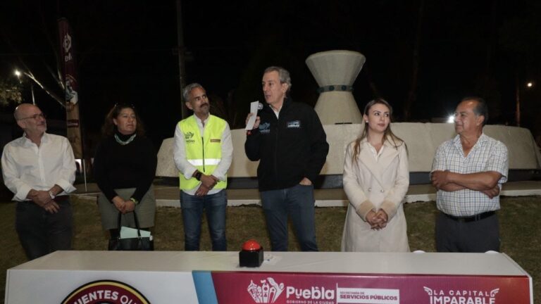 Revitaliza Pepe Chedraui fuente del Parque Rómulo O’Farril Silva