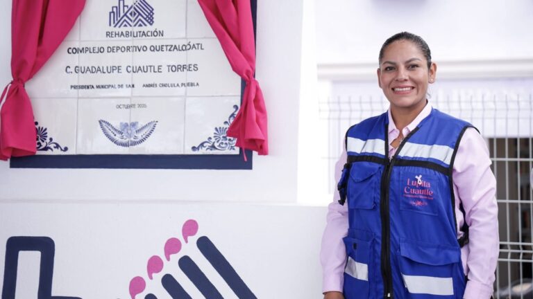 Renace el Complejo Deportivo Quetzalcóatl en San Andrés Cholula