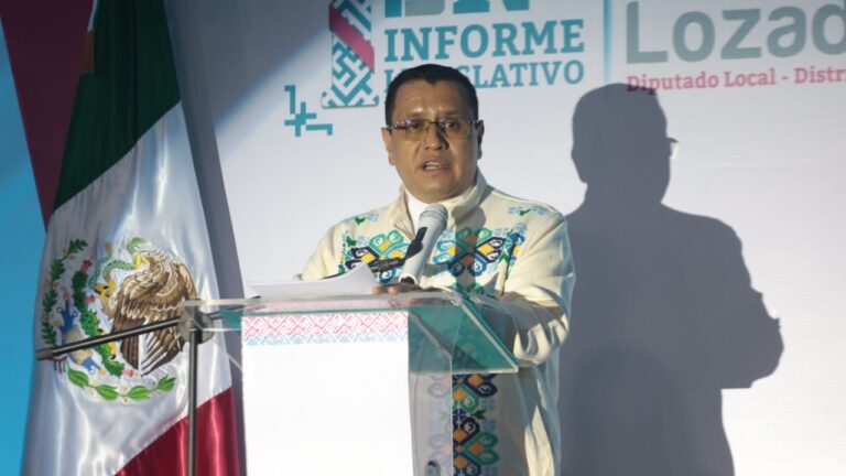 Las leyes solo tienen sentido cuando transforman vidas: Elías Lozada en su Primer Informe Legislativo 