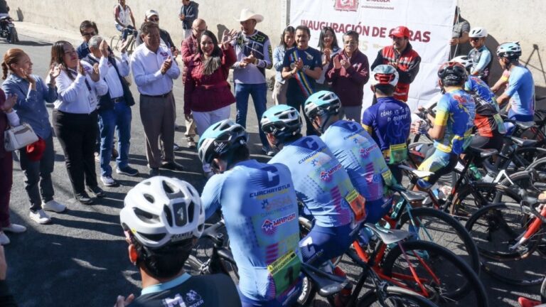 Tonantzin Fernández cumple su palabra con la rehabilitación de vialidad usada por jóvenes deportistas