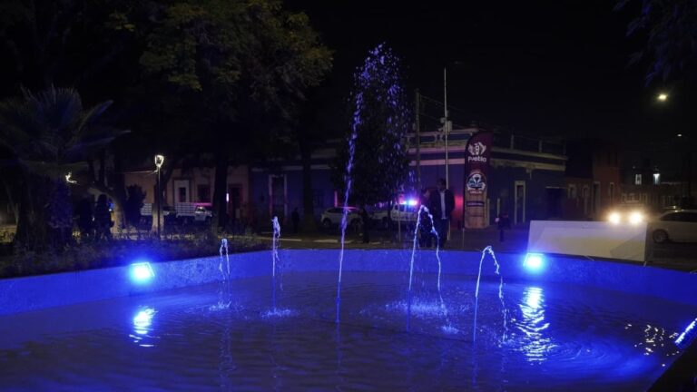 Lleva Gobierno de la Ciudad estrategia Fuentes que Brillan al Parque de los Remedios