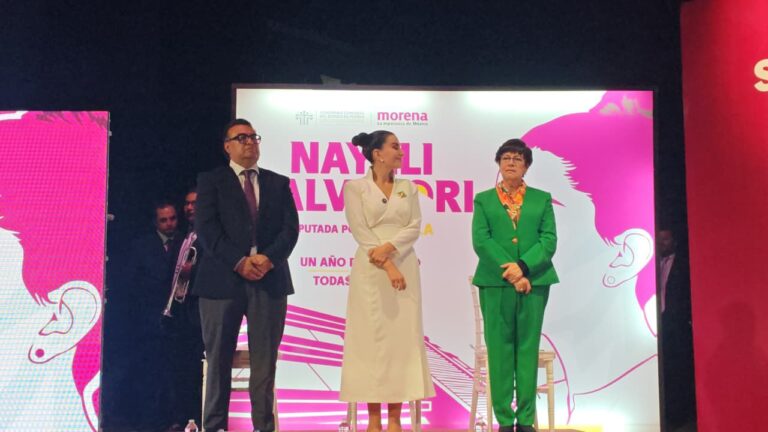 Lealtad y trabajo compromete Nay Salvatori en informe legislativo