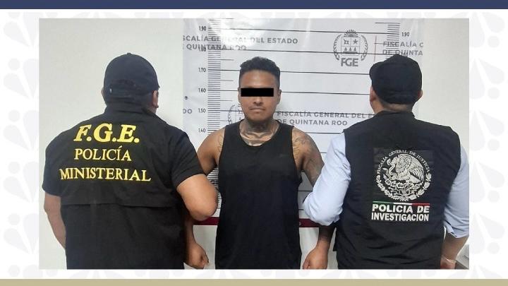 FGE de Puebla aprehendió en Cancún a probable responsable de trata de personas en su modalidad de explotación sexual