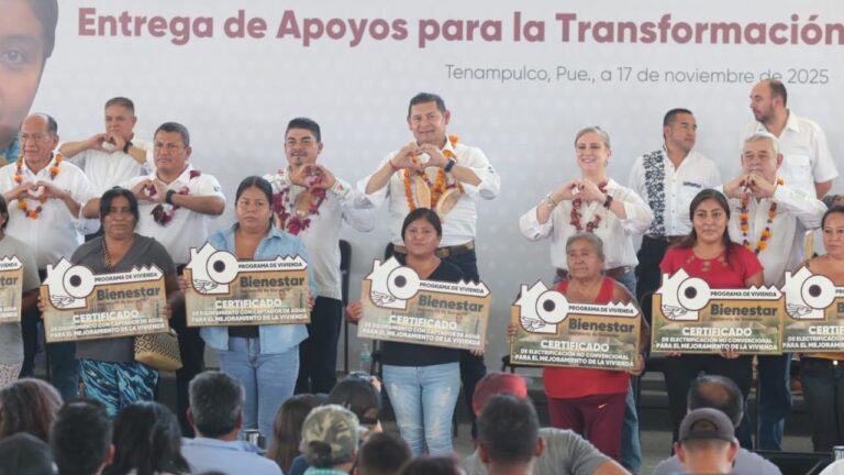 Insumos y tecnología para el campo impulsan soberanía alimentaria en Tenampulco: Armenta