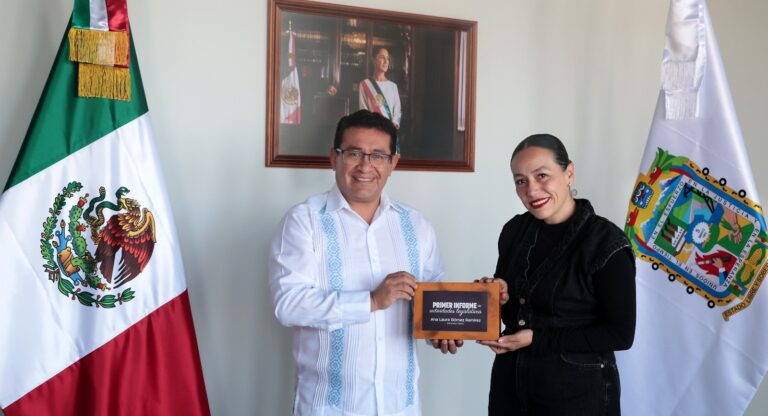 Destaca Ana Laura Gómez propuestas para fortalecimiento de las Mipymes en su Primer Informe Legislativo