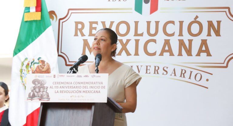 Desde Puebla se defiende con firmeza a la presidenta y la soberanía, con los principios de la 4T