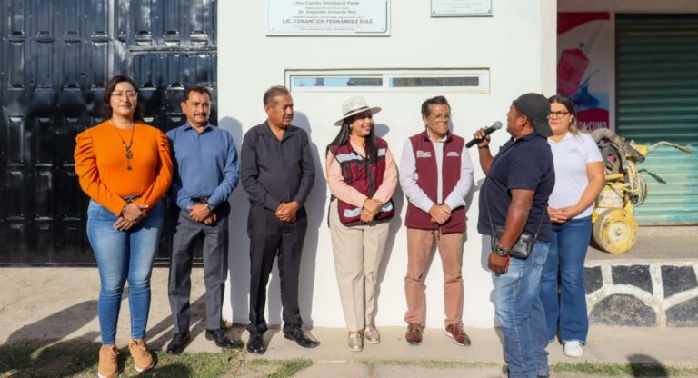 Tonantzin Fernández mejora la movilidad en Tepontla con la rehabilitación de la Vicente Guerrero