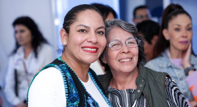 Entrega Lupita Cuautle la rehabilitación de la Estancia de Día de San Andrés Cholula