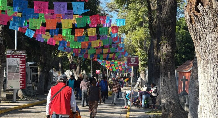 Más de 120 mil visitantes acudieron al Panteón Municipal por Todos Santos
