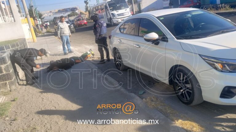 Un presunto delincuente fue abatido en la carretera federal México-Puebla