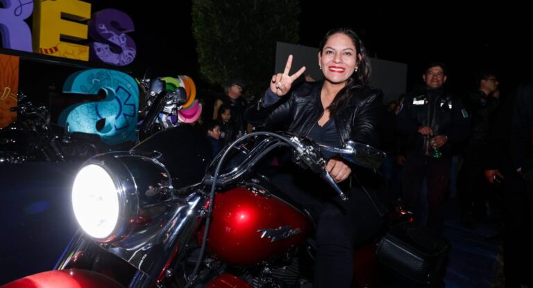 Presenta Lupita Cuautle Motoride 2025