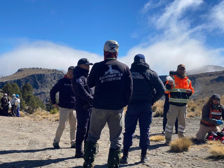 Gobierno de Puebla coordina rescate en el Citlaltépetl