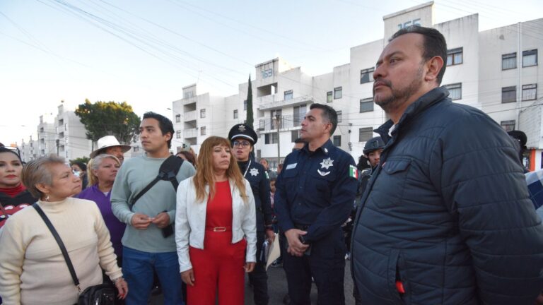 Mantiene SSC de Puebla proximidad en colonias al sur de la ciudad