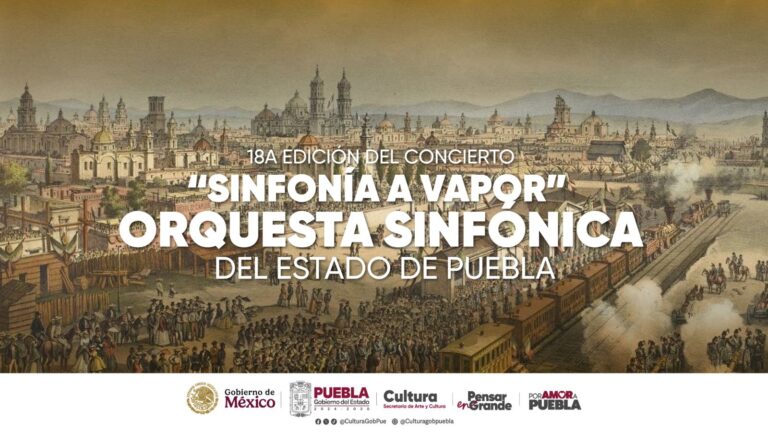 Orquesta Sinfónica de Puebla encabeza “Sinfonía a Vapor”