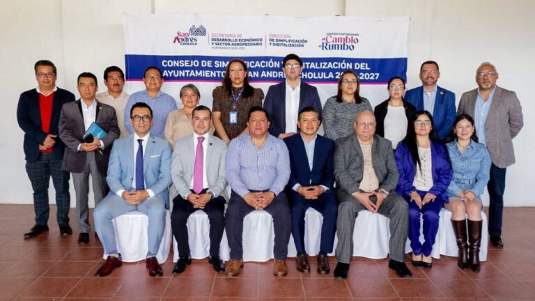 Presenta San Andrés Cholula Ventanilla Digital de Inversiones y moderniza estructura regulatoria 
