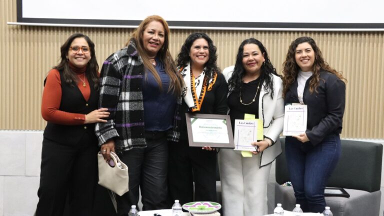 Presentan en el Congreso del Estado el libro Las Cuatro, de Ana Claudia Hermoso