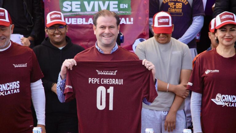 Puebla será el primer municipio del país en rehabilitar espacios deportivos con programa “Canchas x Latas”