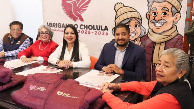 Tonantzin Fernández Refuerza la Atención a Personas Vulnerables con “Abrigando Cholula”