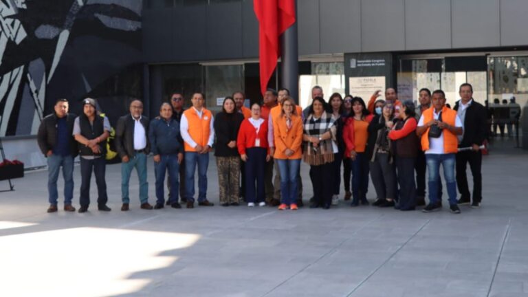 Trabajadores del Congreso del Estado refrendan su apoyo a Cecilia Marcos