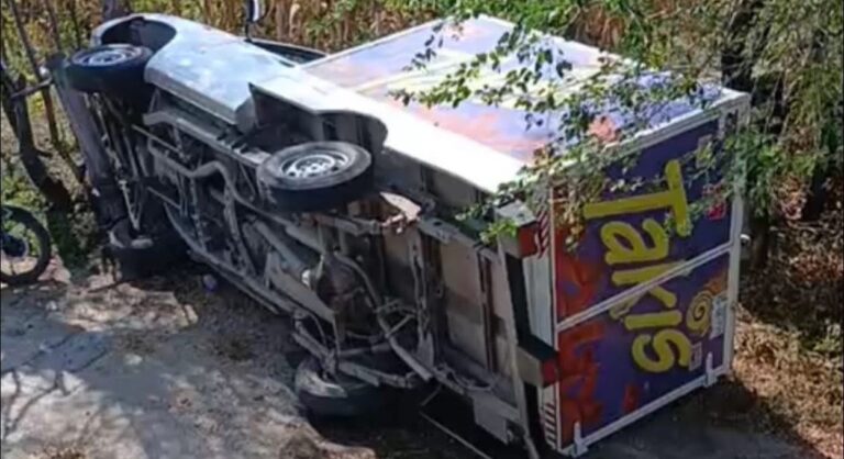 Conductor de Barcel atropella y priva de la vida a un motociclista en Izúcar