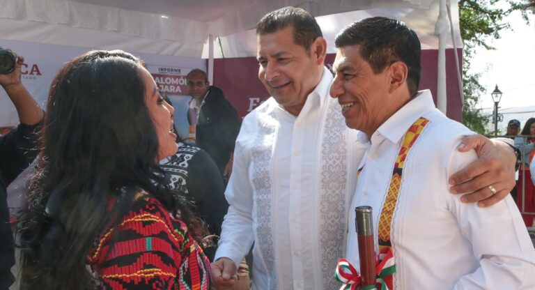 Oaxaca y Puebla unidos por el bienestar del pueblo, fortalecen transformación y seguridad