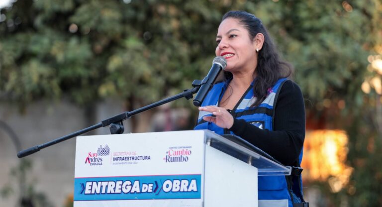 Refuerza Lupita Cuautle el desarrollo urbano con entrega de más obras