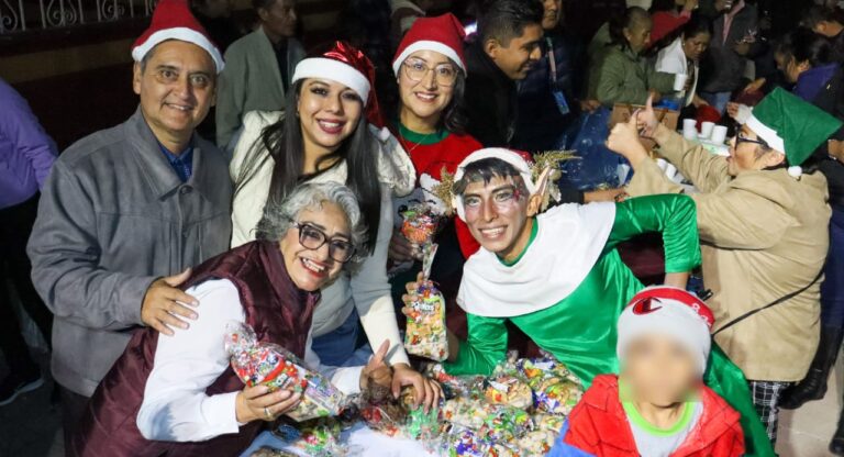 Lleva Tonantzin Fernández la magia de las posadas y la Navidad a las juntas auxiliares