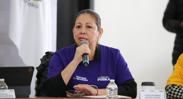 Mujeres en Puebla no están solas, son centro del desarrollo, asegura Laura Artemisa