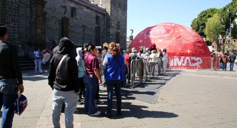 El Domo Sensorial “Sintamos la Navidad” recibe a los Reyes Magos en el Zócalo