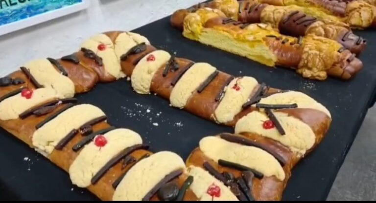 Feria de la Rosca de Reyes en el parque del Carmen