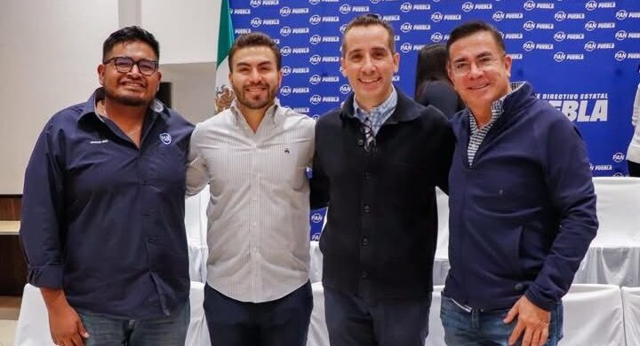 Tres cholultecas ingresan al Consejo Estatal del PAN