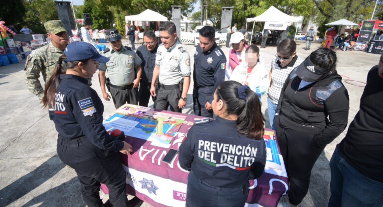 Realiza SSC Rally “Vive sin Drogas” con vecinos de La Paz